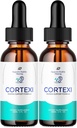 Cortexi Tinnitus Ear Drops - Cortexi 24, Cortexi Liquid Drops, Cortexi Recensioni, Cortexi Drops for Ear Relief (2 Pack - 120 ML)