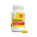 Terry Naturally Curamin Extra Strength - Curcumin & Boswellia Supplemento per il supporto della circolazione sana - Supplemento currico ai giunti di supporto, salute del muscolo e produzione di endofora - 120 compresse