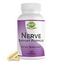 Formula di supporto Nerve per il supporto nutrizionale della neuropatia. Rilievo da Nerve Aches, Dolore & Discomfort. B-Complex con acido folico. 120 capsule