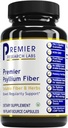 Premier Research Labs Premier Psyllium Fiber - Capsule Psyllium Husk, Pillole ad alta fibra per adulti, per donne e uomini, Supporto giornaliero per la salute digestiva - 180 capsule vegetariane