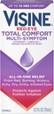 Visine Multi-Symptom Gocce Occhi - Astringente, Lubrificante & Redness Reliever per Irritated, Secco, Occhi rossi - 0.5 fl. oz