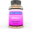 Omega-3 Gummies con DHA & EPA, Omega-3 Fish Oil, promuove la salute del cuore e del cervello, la salute degli occhi, il supporto immunitario, il sapore naturale dell'arancia, 60 Gummies, alimentazione di 30 giorni