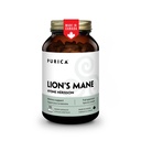 PURICA - Lion's Mane Micronized Mushrooms, 120 Vegan Capsule 60-Day Supply - promuove la salute cognitiva - Non OGM e Gluten-Free - Focus and Memory Support - Salute del cervello e migliorare la digestione