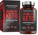 Vitamina Bounty Burn on Thermogenic Keto Fat Burner per gli uomini e le donne - supplemento di perdita di peso con lampone chetoni - Metabolismo Booster, Pillole di energia, Appetite Suppressant - 60 capsule