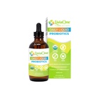 LiviaOne Daily Liquid Probiotics, Probiotici Organici Certificati USDA, Probiotici Vegani Allergeni e Senza Glutine per Donne e Uomini, Non OGM e Raw, 4 Fl Oz (Pack of 1)