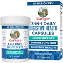 Probiotici 3-in-1 di MaryRuth per la salute digestiva | Prebiotici e postbiotici | Integratore di salute per le donne e gli uomini | 23 Strains unici | Supporto immunitario | 50 miliardi di CFU | 30 Serve