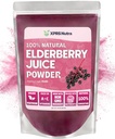 XPRS Nutra Elderberry Juice Powder - Polvere di sambuco Organic Fruit Juice Mix - Polvere di sambuco Supplemento Ricco di vitamine A e C (16 oz)