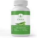 Estratto di Okra (100 capsule), Sempre puro, Nessun Additivo o Filler