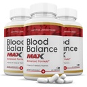 Laboratori giustificati (3 pacchetti di bilanciamento del sangue Max 1295MG Formula Supplemento pillole 180 capsule
