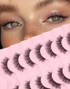 Ciglia naturali Ciglia naturali Mink Ciglia False Ciglia Ciglia naturali Look Falso Ciglia scintillanti Ciglia Ciglia Gatto Ciglia Fake Lashes KD01