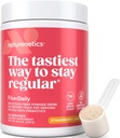 Polvere di fibra Delicious FiberDaily - Organic Psyllium Husk, Agave Inulin & Sunfiber® Guar Gum Strawberry Lemonade Drink, Sugar Free, Fibra Solubile, Prebiotic Fiber Supplement, Vegan, 1 mese di fornitura