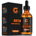 2X Concentration Biotin Beard Growth Oil for Men - Leave-In Condizionatore & Softener - Idrata, Polli, Rafforza e promuove la crescita dei capelli facciali - Organic Argan & Jojoba Oil - 2fl. Oz