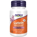 NOW Alimenti Integratori, Lutein 10 mg con 10 mg di Lutein Libero da Estremi di Lutein, 120 Softgels