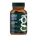 Gaia Herbs Root Valeriana - Supporto naturale per il sonno per una calma naturale per aiutare il rilassamento a prepararsi per il sonno - con Estratto di radice di valeriana organico - 60 Vegan Liquid Phyto-Capsules (30-Day Supply)