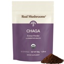 Polvere di funghi reali Chaga Mushroom – Estratto di Chaga organico dal corpo di fruttificazione – per il supporto di benessere & energia – Vegan, Non-GMO, 150 Serve – Integratore di funghi per uso quotidiano