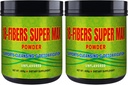 FIBRA 18 Super MAX Polvere (18 fibre) - 400g - Integratore alimentare - Supporta la pulizia e la disintossicazione, non aromatizzato (2 Confezione)
