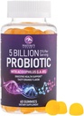 Probiotic Gummies 5 miliardi di CFU - Supplemento giornaliero della pancia probiotica per le donne, uomini e adolescenti - Salute digestiva naturale, “buono” Gut & supporto immunitario con 6 Pro Biotic Strains - Arancione Flavor - 60 Conte