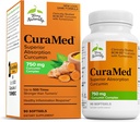 Terry Naturally CuraMed 750mg - Integratore antiossidante per il supporto alla salute del cervello e del cuore - Integratore alimentare con Curcumina ad alta potenza - Rene, Liver & Immune Health Support - 90 Softgels