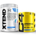 Cellucor Pre Workout & BCAA Bundle, C4 Original Pre Workout Powder, Bombsicle congelato, 30 Serve + XTEND BCAA Powder, Freedom Ice, 30 Serve