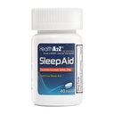 HealthA2Z® Sleep Aid | Doxylamine Succinate 25mg | Non Habit-Forming (40 conteggi (Pacchetto di 1))