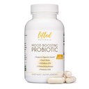 Sollevato Naturals Mood Boosting Probiotic 30 miliardi di CFU - Mood Support Supplement, Prebiotici e Probiotici per Donne & Uomini, Acidophilus Lactobacillus Probiotic, Shelf Stable & Non-GMO, 60 capsule