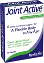 Healthaid Jointactive, 60 Ct, rilascio prolungato, un corpo flessibile a qualsiasi età, musella imbottita verde, con Glucosamina, Condroitina Tumerica, MSM, Collage.