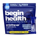 Iniziare la salute Crescendo prebiotici per bambini 28-Packs | Prebiotici Sgabello Solubile in Polvere Sgabello e Digestivo Gut Salute Supplemento | Ideale per mescolare con bambini Bevande giornaliere e alimenti morbidi - non aromatizzati