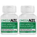 Originale Omega-3 Joint Support Supplement, Miglior sollievo del muscolo naturale, Olio di Mussel verde-lipped, 120 Softgels, Nessun retrogusto Pesceso