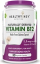 100% Vitamina Naturale B12 - Supporto Salute Immune | Non Sintetico, No-Chemical | 30 Veg. Capsule