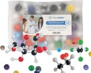 Old Nobby 118-Piece Supplementary Chemistry Modello molecolare Kit - costruire strutture 3D per studio, insegnamento e uso del laboratorio - Atomi e Obbligazioni durevoli, facile assemblaggio con custodia portatile