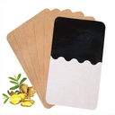 100 confezioni Ginger Pad per Dolore Ginger Pad Herbal Ginger Patches Chinese Nature Blood Circulation Pad per Ginocchio Cervical Vertebra Joint