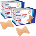 Bandaggi adesivi in tessuto Flex - Bandages a punta per la cura del cervo e per proteggere i tessuti dall'infezione - (200 Conte)