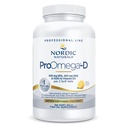 Nordic Naturals ProOmega-D, Limone Flavor - 180 Gel Morbidi - 1280 mg Omega-3 + 1000 IU D3 - Olio di Pesce ad alta potenza - EPA & DHA - Cervello, Occhio, Cuore e Salute Immune - Non OGM - 90 Serve