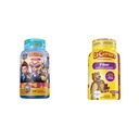 L'il Critters Paw Patrol Gomma Vites Multivitamin per bambini, 190 Gummies e L'il Critters Fiber Gummy Supplemento per bambini, 90 Gummies