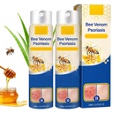 2 PCS PsoriaHeal Bee Venom Psoriasis Trattamento Spray, Psoriasis Relief Spray, Bee Venom Psoriasis Spray, Pure Natural Bee Venom Repair Spray, Ape Venom per tutti i tipi di pelle