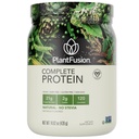 PlantFusion Polvere proteica vegana completa - Polvere proteica basata sulle piante con BCAA, enzimi digestivi e proteine di Pea - Keto, senza glutine, senza dadi, senza zucchero, non OGM - Natural-No Stevia 0.93 lb