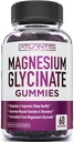 Atlantis Nutrition Magnesium Glycinate Gummies 700mg – Vegan Magnesium Glycinate for Kids & Adults – Supporto muscolare &amp; Miglioramento del sonno - Delicious Grape Flavor - per tutta la famiglia - 60 Count