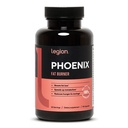 LEGION Phoenix Thermogenic Fat Burners & Pillole di perdita di peso - 30 Serve, 90 Capsule (Caffeina)