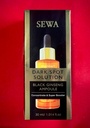 Sewa Dark Spot Solution Black Ginseng Ampoule Concentrate & Super Booster 30ml. Malasma Trattamento, 1.01 Fl Oz (Pack of 1), Confezione da 1