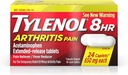 Tylenol 8 ore Artrite Rilievo del dolore - Acetominophen Extended-Release Tablets, Riduzione del dolore / Riduttore di febbre, 24 Caplets, 650 milligrammi ciascuno (2-Pack)