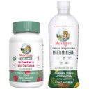 MaryRuth's Multivitamin Gummies for Women (Cherry & Raspberry) & Liquid Nighttime Multimineral (Pineapple) | Clean Label Project Verified® | Vegan | Beauty, Bedtime Routine, &amp; Health generale