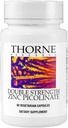 Thorne Research - Zinc Picolinate 30 Milligram (Formerly Double Strength Zinc Picolinate) - Integratore di zinco ben assorbito per la funzione immunitaria - Certificato NSF per lo sport - 60 capsule