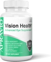 Vision Health Advanced Eye Supplement, AREDS2 Eye Vitamins w/Vitamin C, Vitamina E, Zinco, Rame, Lutein, Zeaxanthin, & Antiossidanti per la salute degli occhi e la protezione degli occhi, 60ct