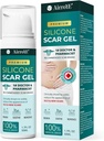 Gel di cicatrice in silicone per il marchio di stretch: 100% crema di cicatrici in silicone - Rimuovi nuovi cicatrici della pelle vecchia 50g