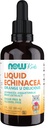 NOW Integratori alimentari, Bambini Echinacea liquida con Dropper, Supporto di sistema immunitario, Formulato per i bambini, 2 Fl Ounce, imballaggio può variare