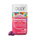 Multivitaminici prenatali ad ultra resistenza, supporta la crescita sana, lo sviluppo del cervello, ferro, acido folico, DHA, vitamine C, E, 30 giorni di alimentazione-60 conteggio