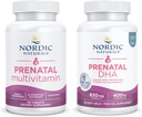 Nordic Naturals New Mom Bundle - Compresse Multivitaminiche Prenatali, DHA Prenatale