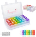 Organizzatore di pillole mensile 2 volte al giorno,30 Day Pill Organizer 2 volte al giorno,Pill Boxs e organizzatore 2 volte al giorno con il caso di viaggio,Moth Pill Box Am Pm Mese Pill Box organizzatore con 32 Confronti giornalieri