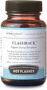 Herbalogic - Flashback Herb Capsule - Rilievo Naturale per Menopausal Hot Flashes, Nuvole Notturne, Insonnia, Irritabilità & Mood Swings - 30 Cap Count