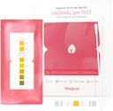 DIAGNOX HEALTH Women Vaginal pH Test Kit | Sterile Swabs | Home Yeast Infection Test & BV Test Strips | Fast, Accurate, Clinical Grade pH Balance Home Test | FSA/HSA Eleggibile (Pack of 10)